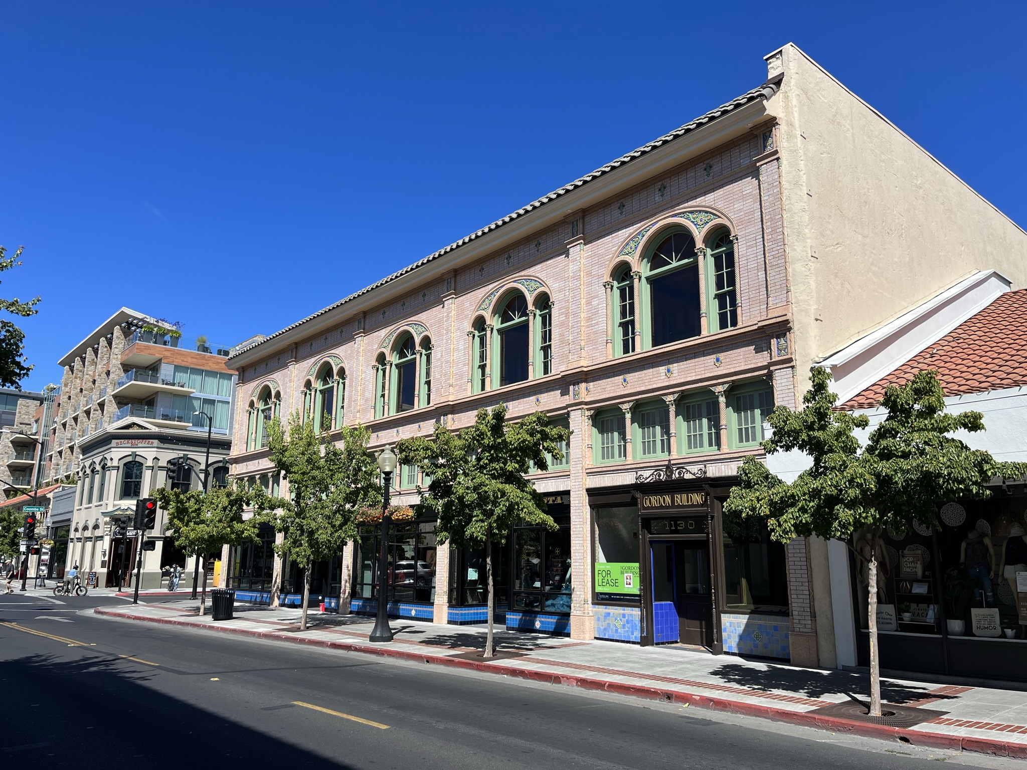 Post-renovation First Street facade
